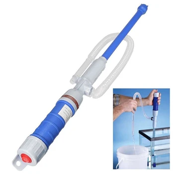 

Hot Electric Water Pump Liquid Transfer Gas Oil Safely Siphon Battery Operated Tool BX