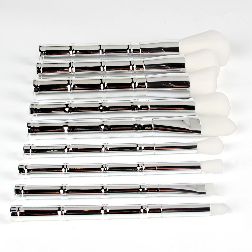 New 9Pcsset Makeup Brushes Tool Set Cosmetic Power Eye Shadow Foundation Blush Blending Beauty Make Up Brush Maquiagem (5)