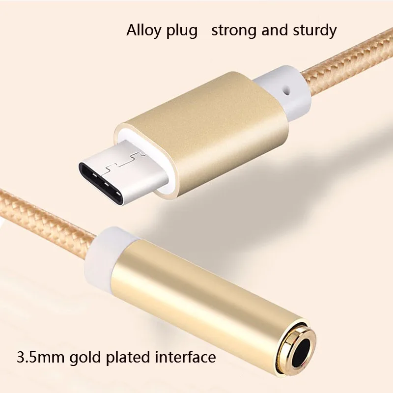 ENKLOV Converter AUX Type-C To 3.5 mm Jack Headphone Adapter For Huawei Mate P20 Pro Xiaomi Mi 6 8 Mix One plus Audio Cade ENKLOV Converter AUX Type-C To 3.5 mm Jack Headphone Adapter For Huawei Mate P20 Pro Xiaomi Mi 6 8 Mix One plus Audio Cade