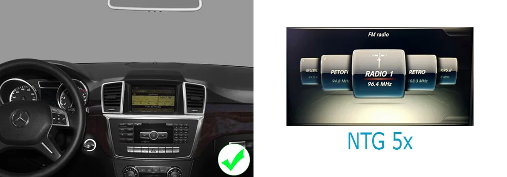 Discount Android 7.0 2G RAM Touch Screen Multimedia Player For Mercedes Benz Metris Class 2015~2019 NTG Stereo Display navigation GPS 1