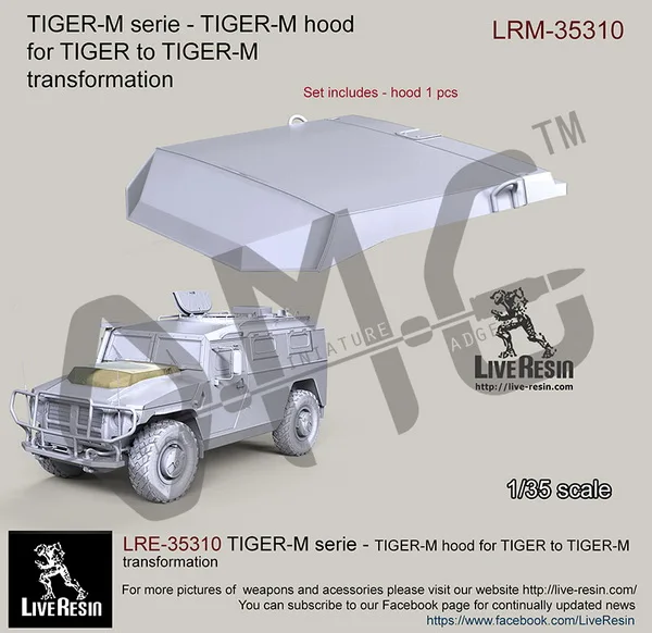 [Набор масштабных моделей] живая Смола LRE-35310 1/35 TIGER-M серия