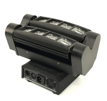 

New Moving Head Led Spider Light 8x10W 4in1 RGBW Led Party Light DJ Lighting Beam Moving Head DMX DJ Light