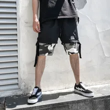 Zogaa новые мужские повседневные штаны до колена повседневные Прямые штаны хлопковые Модные осенние мужские камуфляжные штаны на шнурке