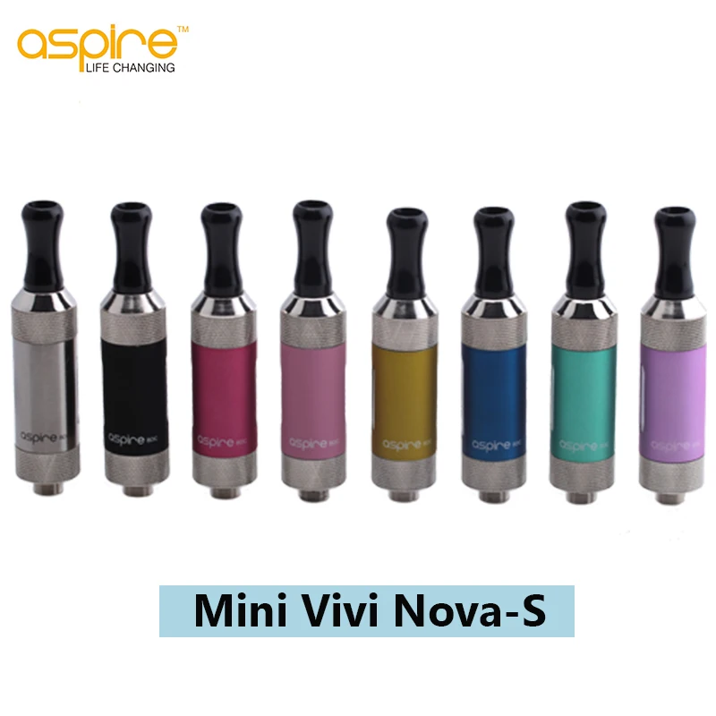5 шт./лот электронная сигарета вейп-бак Aspire Mini Vivi Nova-S атомайзер BDC Coil клиромайзер vs