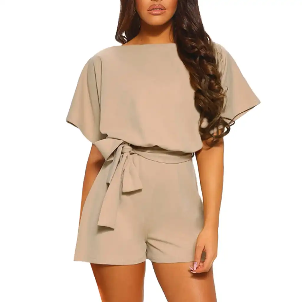 womens cream jumpsuit