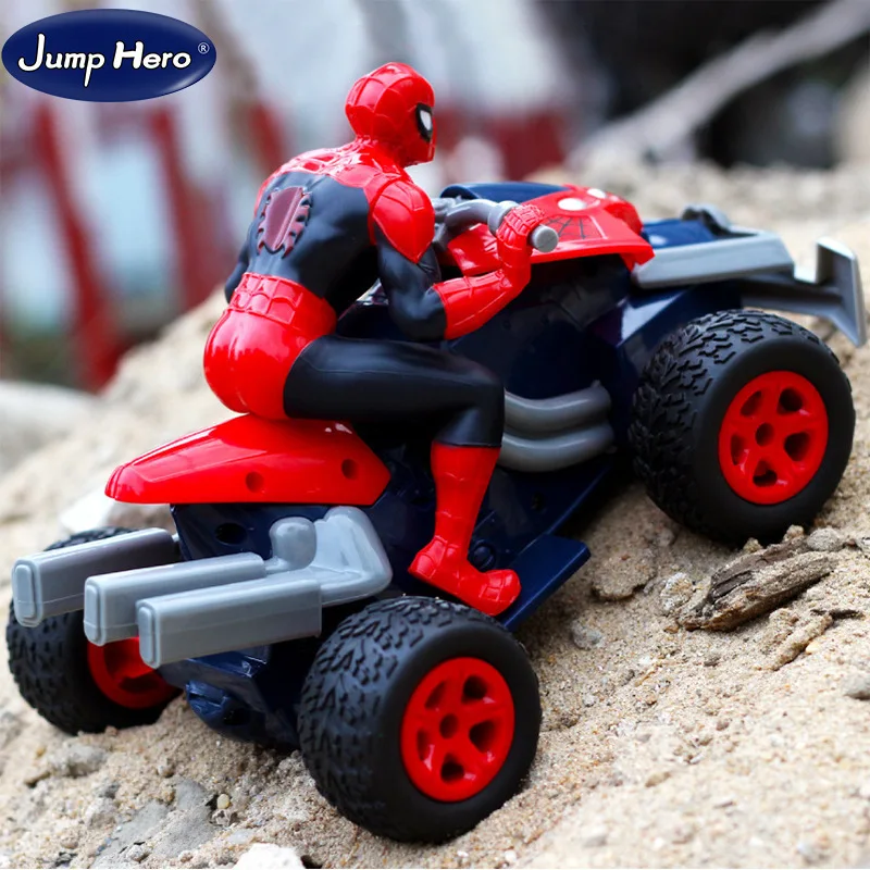 spiderman remote control bike