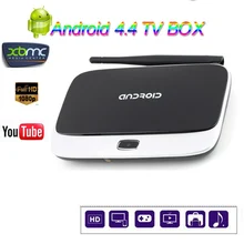 Nueva CS918 Android 4.4 Smart TV Caja Quad Core RAM 1 GB ROM 8 GB 1080 P hd Q7 Android TV RK3188T 4 K Reproductor Multimedia caja