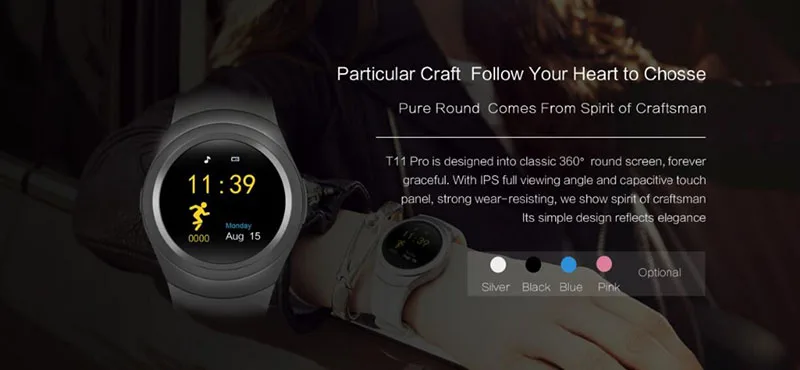 Hot Smart Watch T11 Bluetooth WristWatch Smartwatch SIM Card Handfree DialAnswer Call Intelligent Watch For IOS Android Phones (18)