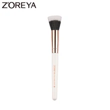 Zoreya бренд новое поступление Duo волоконные кисти многофункциональная Кисть для макияжа для тональной основы Пудра Румяна инструмент