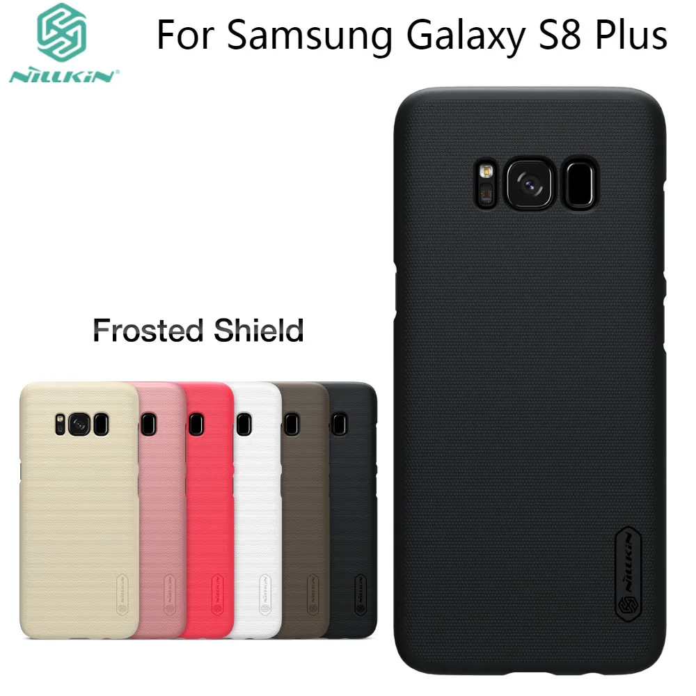 

S8 Plus Case NILLKIN Super Frosted Shield Plastic Back Cover With Gift Phone Holder For Samsung Galaxy S8 Plus Phone Case