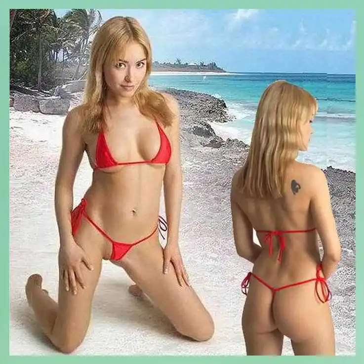 SS Asya New 2015 Sexy Mico Bikini Women Mini Bra Top & Open Crotch T St...