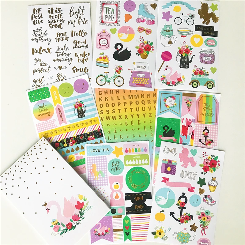 aliexpresscom buy lovedoki cute bullet journal stickers scrapbooking