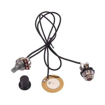 

Piezo Transducer Pickup Amplifier for Guitar Violin Ukulele Banjo Cigar Box