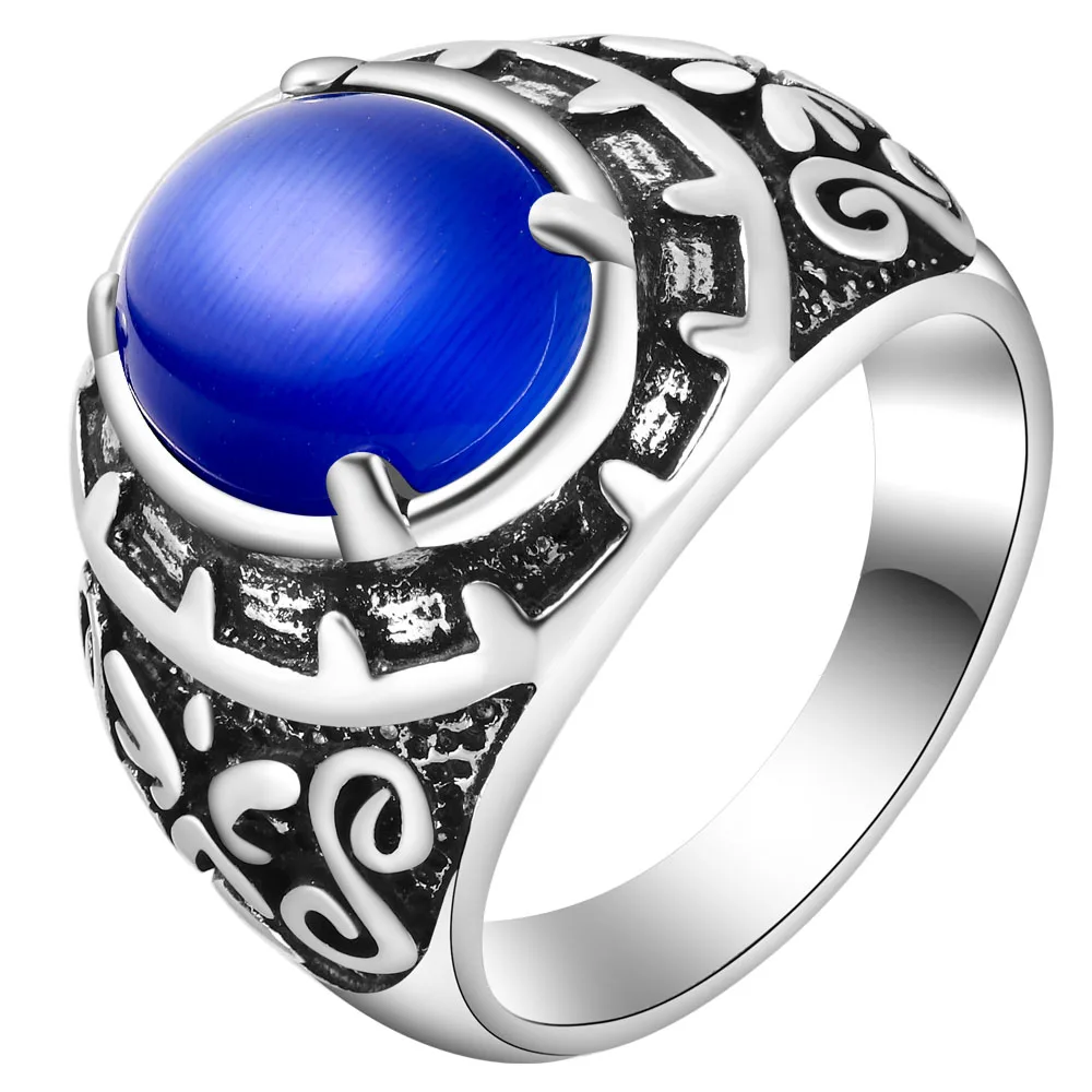 Женское кольцо из серебра 925 пробы с искусственным драгоценным камнем|gemstone wedding