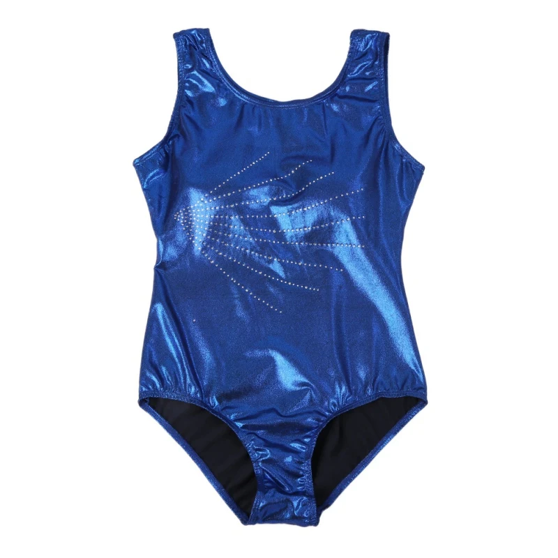 

One-piece Sparkle Dancing Gymnastics Athletic Women Clothes High-quality Sleeveless Radiant Highlights Ballet gymnastic clothing