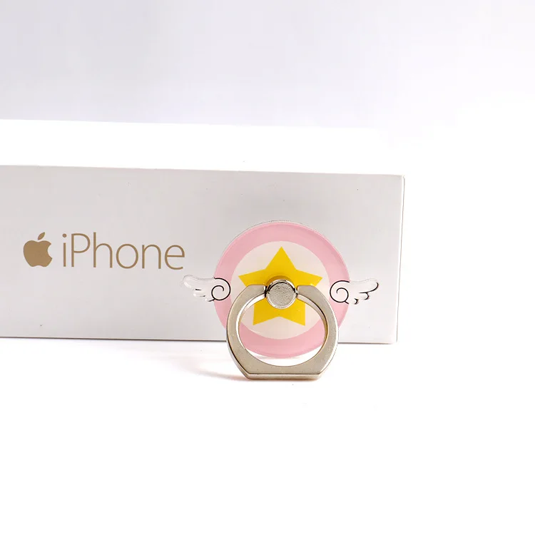 Soldier Sailor Moon Cosplay Badge Mobile Phone Support Ring Fastener 360 Christmas Gift for IPhone Samsung Phone Stand Holder Soldier Sailor Moon Cosplay Badge Mobile Phone Support Ring Fastener 360 Christmas Gift for IPhone Samsung Phone Stand Holder