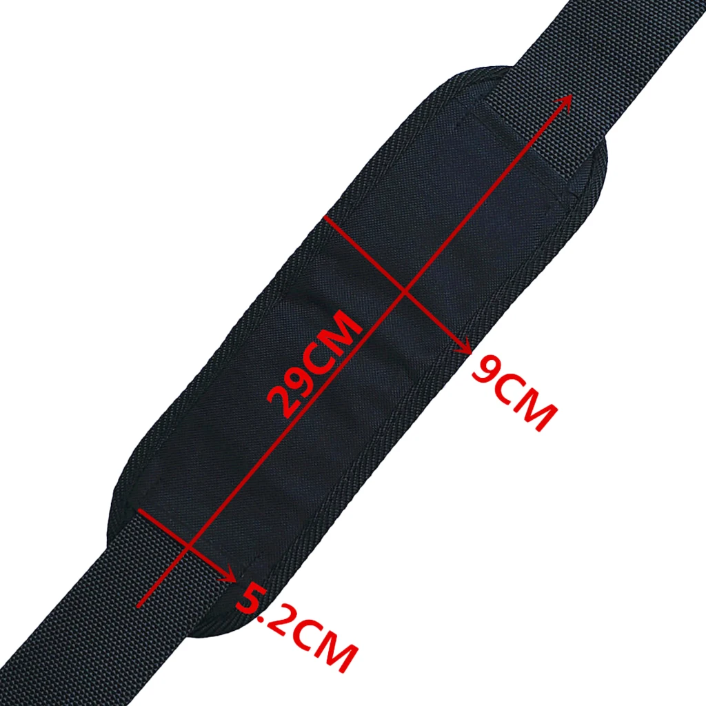 Replacement Shoulder Belt Pad Anti-Slip Strap Cushion Replacement for Camera Laptop Bag Black Blue Shoulder Strap Pad