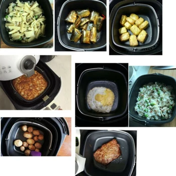 

Cake Baking Basket Cooking Tool For Philips HD9232 HD9220 HD9621 Series Black