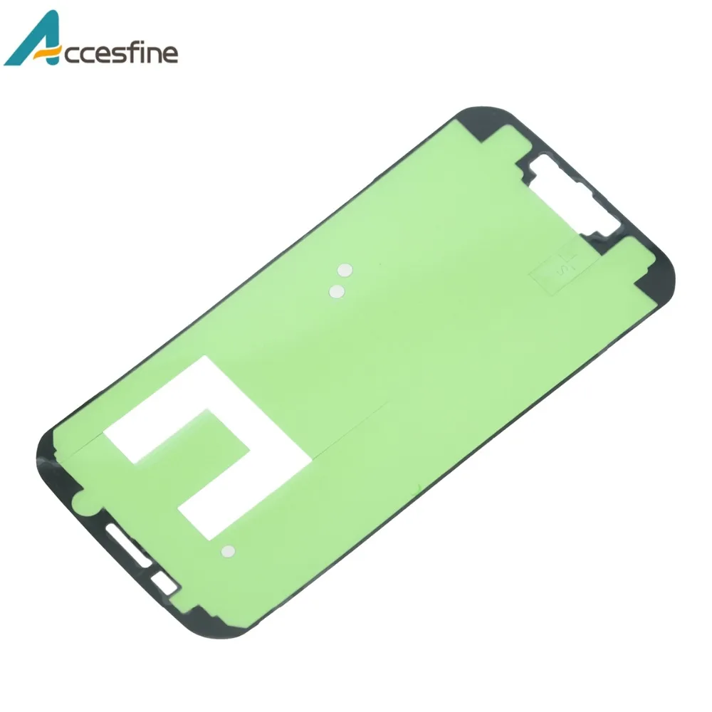 

2 x Pre-Cut Front Screen Glass Digitizer Adhesive Sticker For Samsung Galaxy S6 G920 LCD Front Frame Tape for S6 edge G925