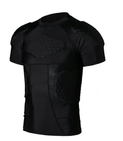 

Hot Sports Protector Sports Cellular Anti Collision Clothing T-Shirt Vest Rugby Basketball Football Cloth Free Shipping