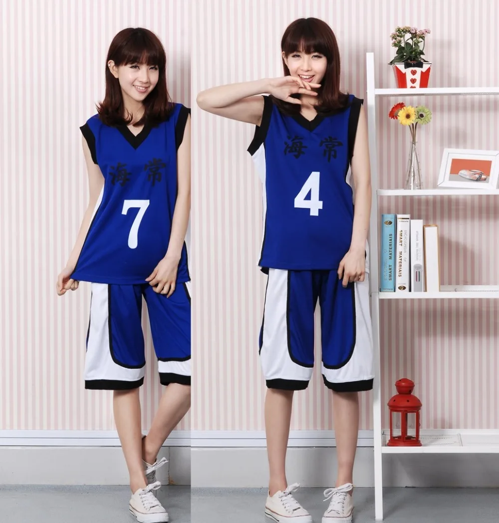 

KUROKO'S BASKETBALL Kuroko no Basuke Cosplay Kaijo School No.7 Kise Ryota Basketball Jersey Men's sports wear Uniform Costume