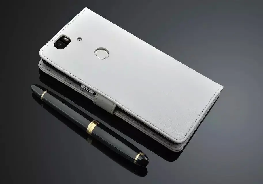 Fundas Nexus 6 P, высокое качество, откидной Чехол, Магнитный кожаный чехол для huawei Google Nexus 6 P, чехол для телефона - Цвет: Белый