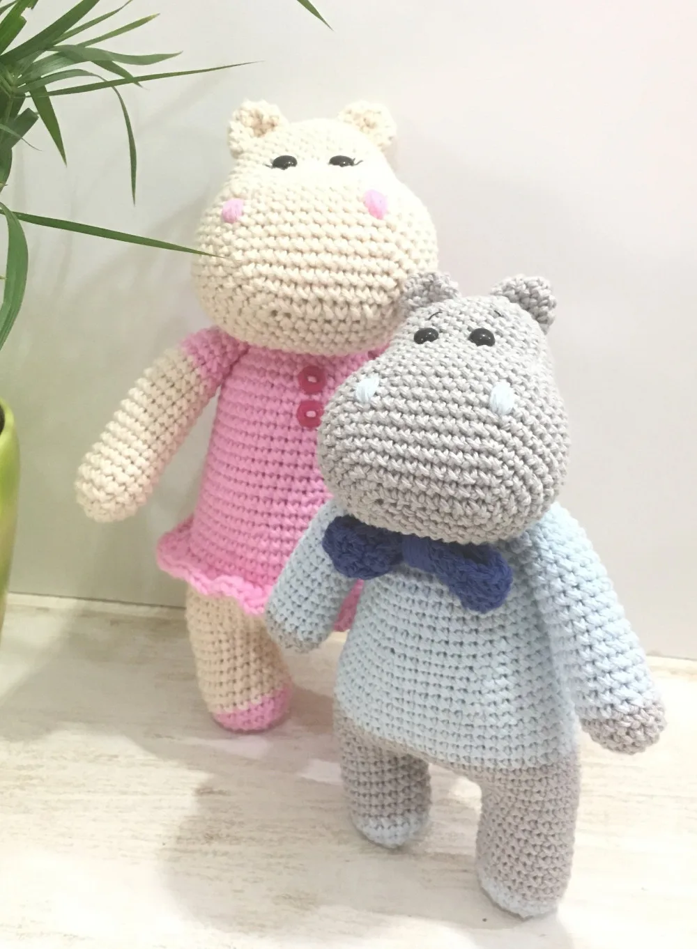Вязаные Игрушки Кукла-амигуруми Бегемот Номер модели SQ322014