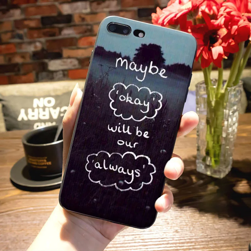 Новинка чехол MaiYaCa с надписью The Fault in Our Stars OK для iPhone 8 7 6 6S Plus X 10 5S 12Pro SE 5C|phone cases|for