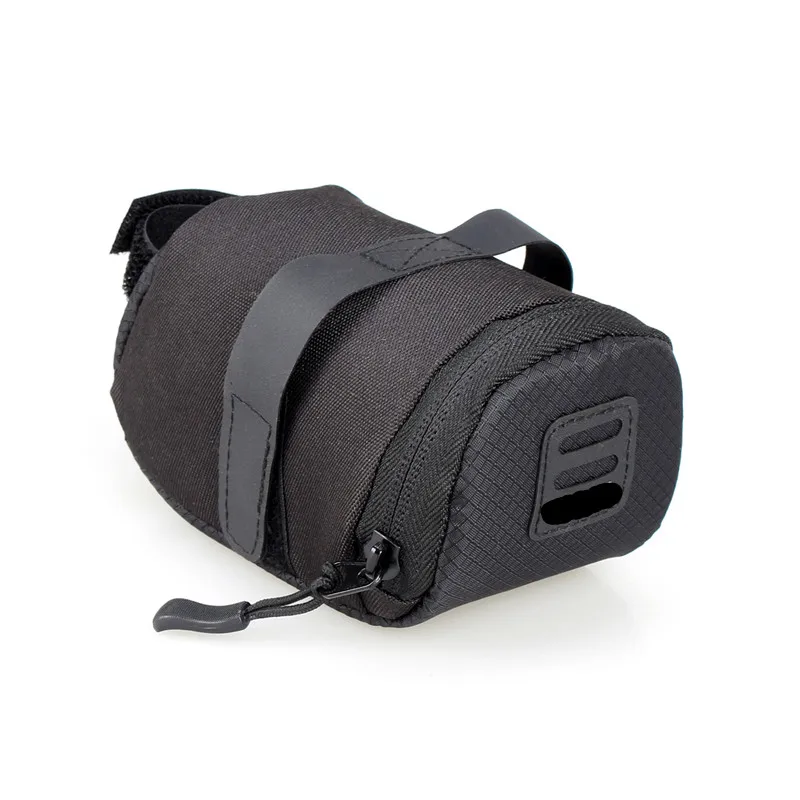 Top Nylon Bicycle Bag Bike Waterproof Storage Saddle Bag Bicycle Back Seat Tail Package Seat Cycling Outdoor Tail Rear Pouch Bag 2
