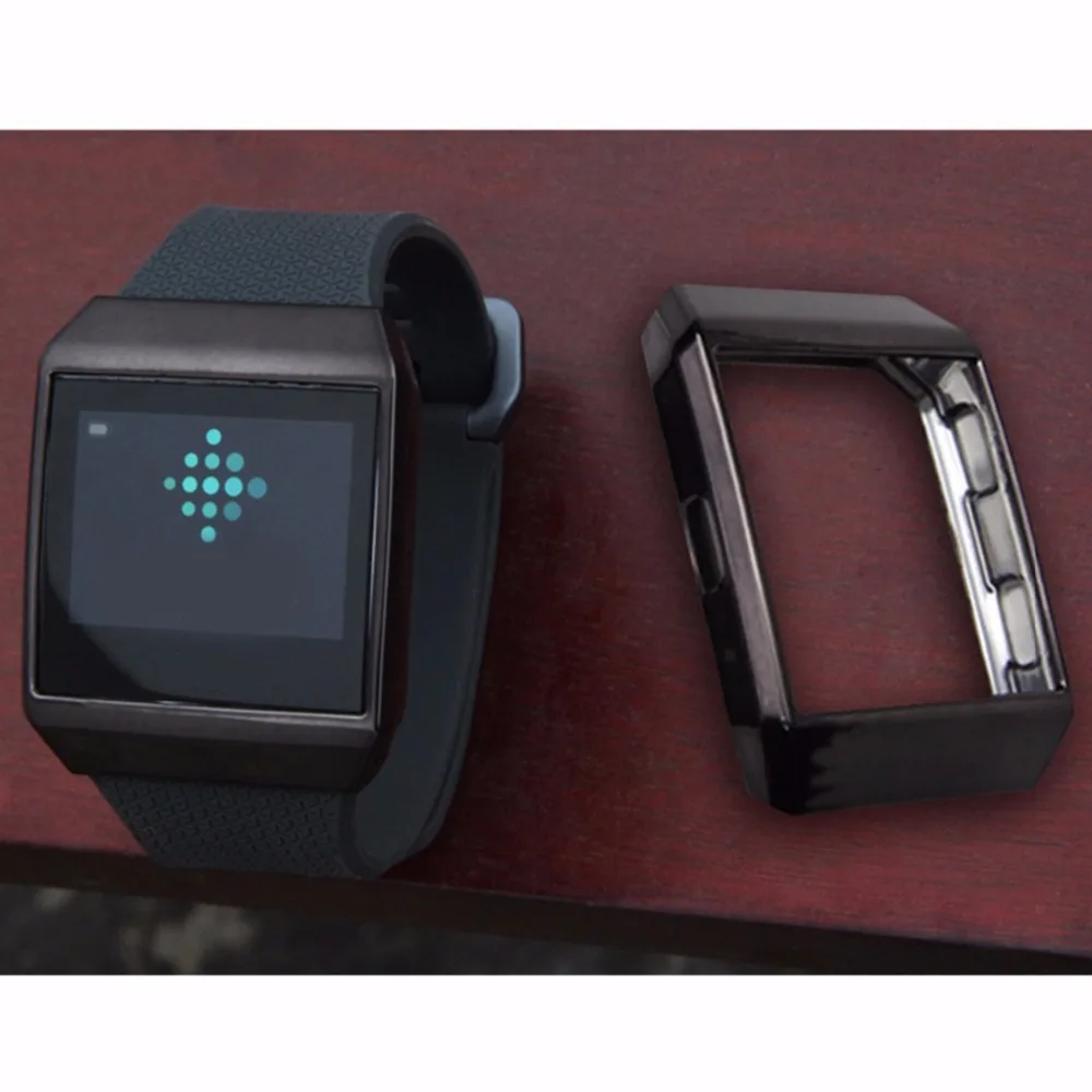 

Replacement Plating TPU Watch Case Cover Anti-Scratch Frame Protector For Fitbit Ionic Watch