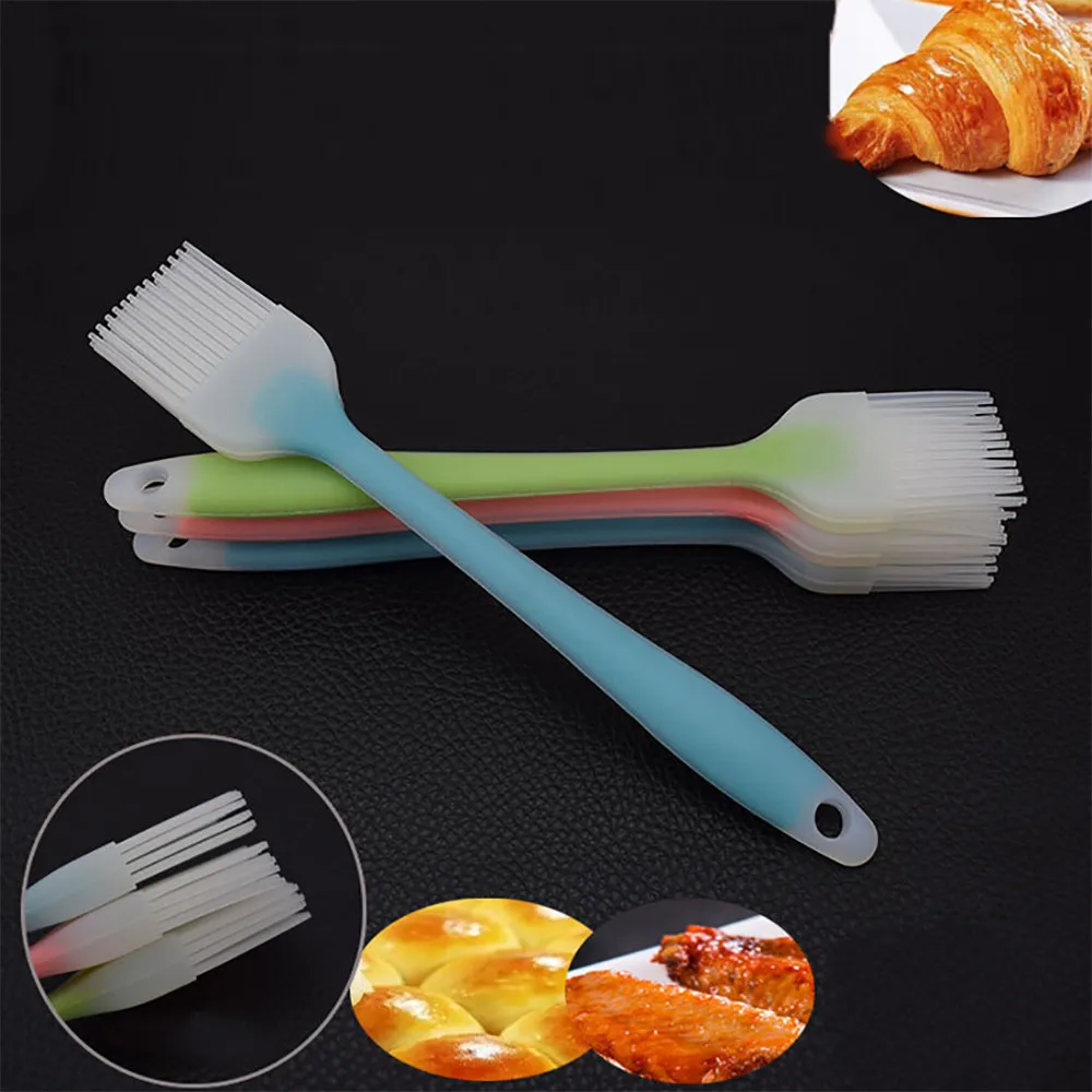 

Silicone Pastry Brush Baking Bakeware BBQ Cake Pastry Bread Oil Cream Cooking Basting Tools Kitchen Accessories Gadgets r2