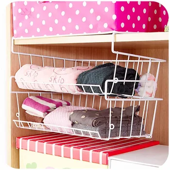 

1Pc Refrigerator Storage Basket Multifunctional Kitchen Organizer Storage Rack Under Cabinet Storage Shelf Basket Storage