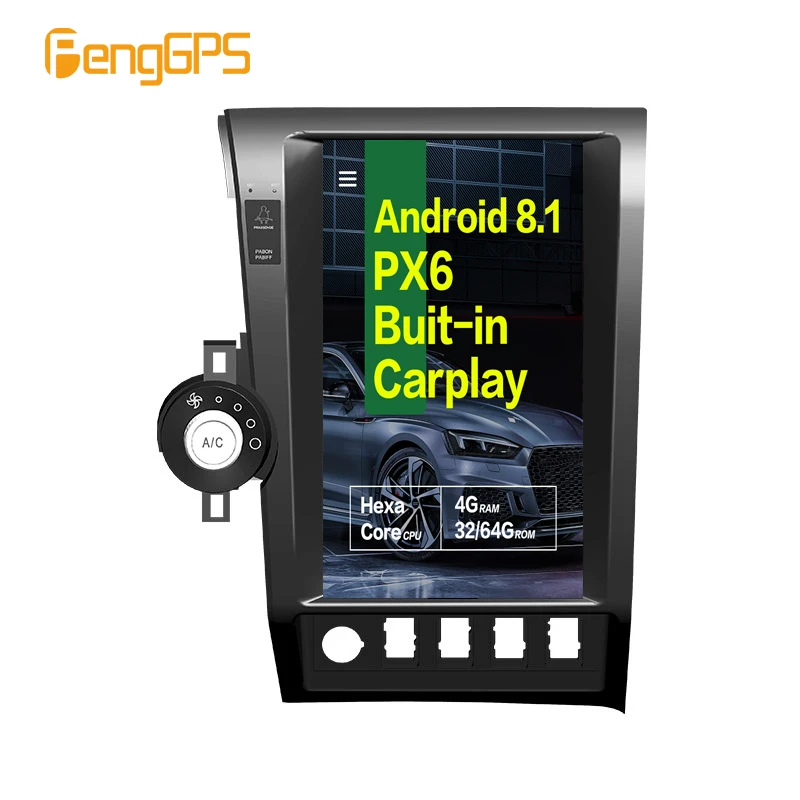 Автомагнитола Tesla style 2 din Android 8 1 стерео GPS-навигация для Toyota Tundra 2007-2013 без DVD-плеера