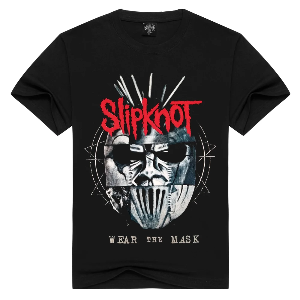 Летняя Мужская/Женская футболка Slipknot, летние топы, футболки, одежда, маска рок, футболка для мужчин, свободная футболка s, модные футболки размера плюс - Цвет: DX-80