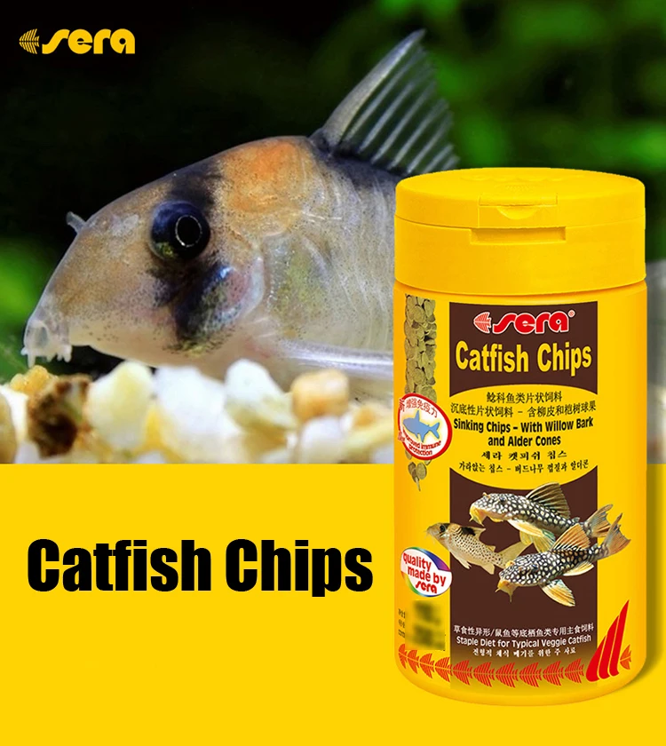 Sera fish food tablet bottom pleco catfish tropical aquarium small fish feedfish tank air pump