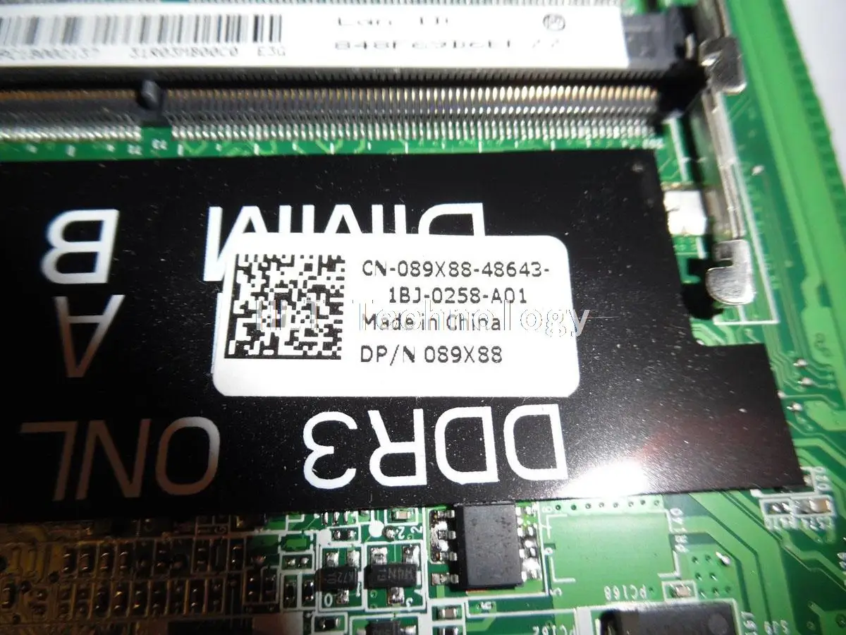 اللوحة المحمول لديل ديل 3750 CN-089X88 089X88 DA0R03MB6E1 HM67 DDR3 المتكاملة بطاقة جرافيكس 100% اختبار بالكامل
