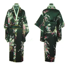 Высококачественные пижамы из искусственного шелка в 12 стилях, традиционное японское кимоно с короткими рукавами, халат для всей семьи, популярный весенний банный халат JXH19
