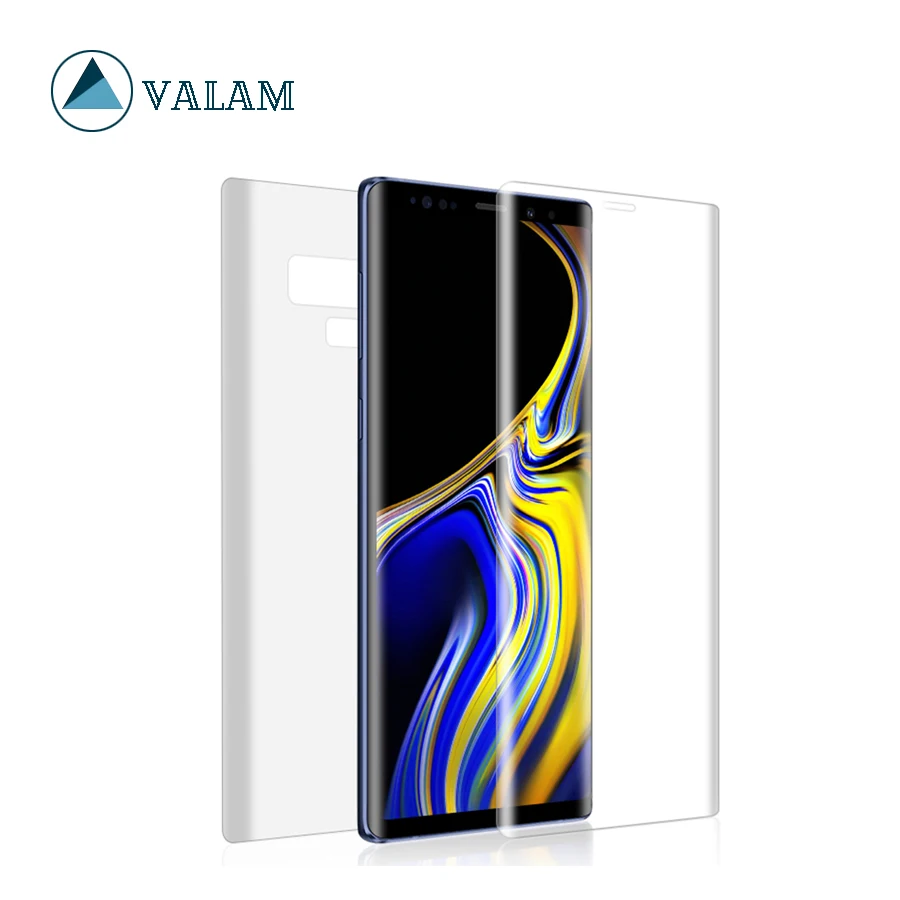 

VALAM Full Cover Hydrogel InvisibleSoft Screen Protector For Samsung Galaxy Note9 Note8 Full Cover Back Film For Note9 Note8