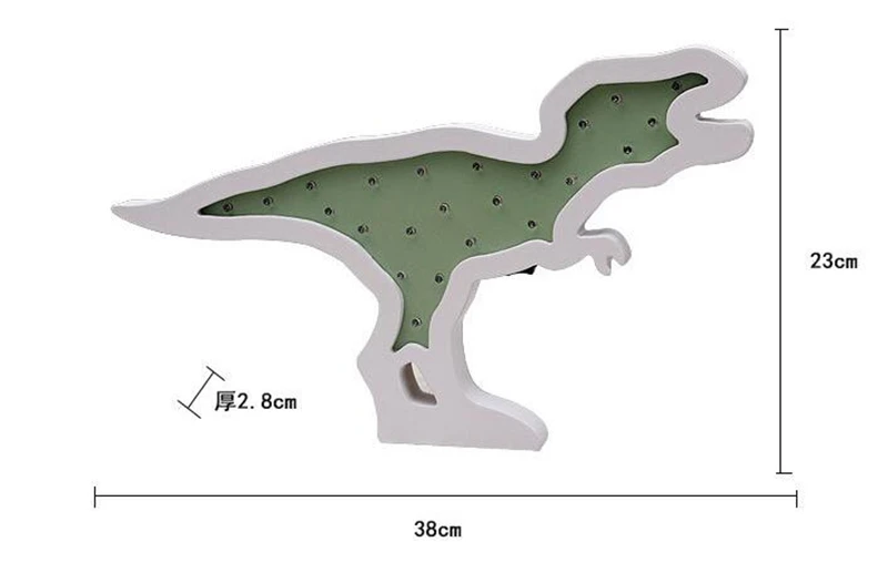 Светодиодный ночной Светильник для детской комнаты с изображением динозавра, лампа на батарейках, мебель, ночник, украшение дома, горячая распродажа, настенный светильник, Прямая поставка