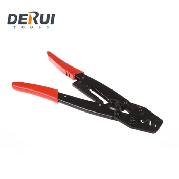 

Ratchet Crimping Tools, Multi-function Cutting Cable Crimping Tool Long Handle Non-slip Handle Stripping Electric Tool Pliers