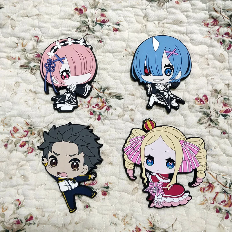 

Anime Life in a different world from zero Subaru Natsuki Rem Ram Beatrice Acrylic Keyring Pendant Bag Phone Pendant Gifts
