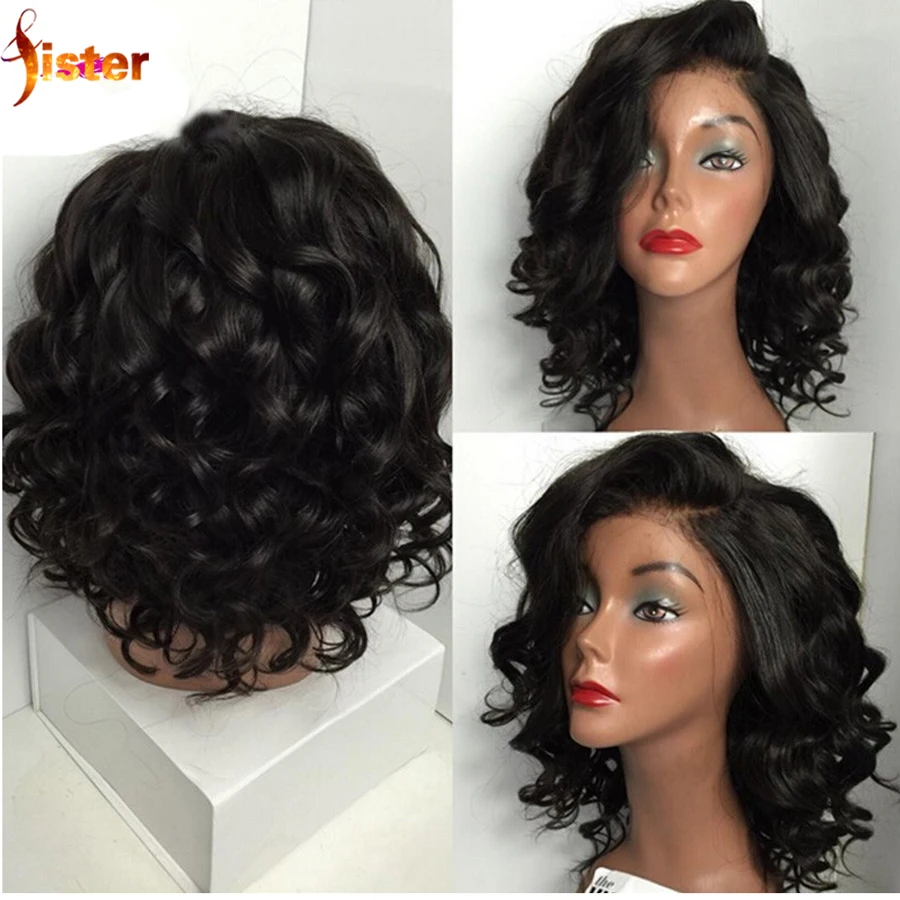4*4 Silk Top Lace Front Wig Glueless Silk Top Full Lace Wig Human Hair