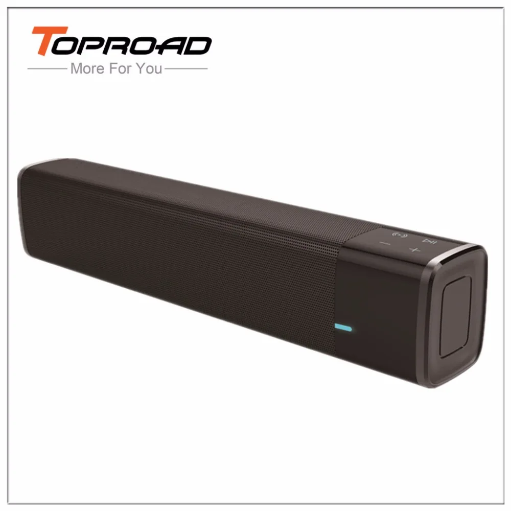 TOPROAD Soundbar NFC Bluetooth динамик двойной бас HIFI Altavoz беспроводной стерео Parlante Поддержка TF