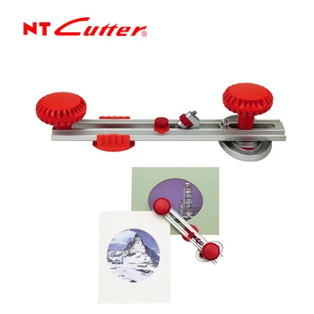 

NT CUTTER OL-7000GP elliptical cutter, circular knife, round 45 degree bevel, photo frame jam, cardboard knife