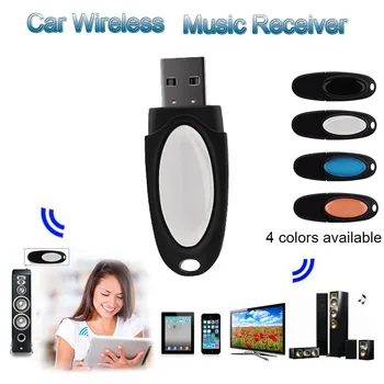 

USB Blueteeth Music Receiver Stereo Audio Music Wireless Receiver Adapter For Car Home Speaker Computer Speaker Wireless Mouse