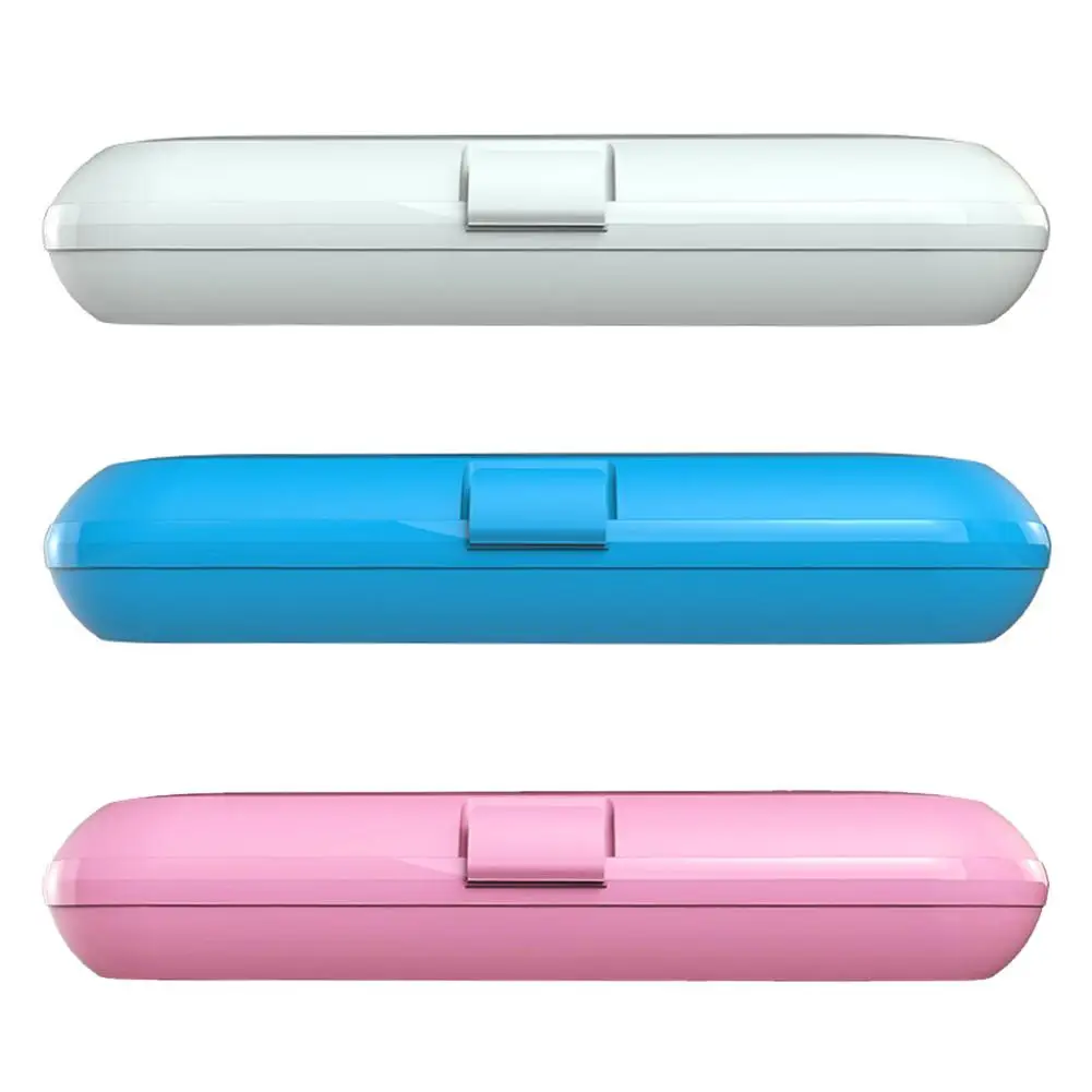 

Portable Electric Toothbrush Holder Travel Safe Case Box Outdoor Tooth Brush Camping Storage Case For Oral B Pink White Blue
