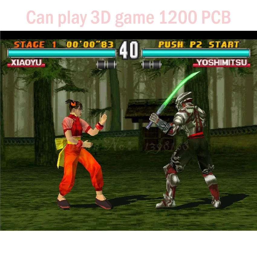 Может воспроизвести 3D 1200 в 1 TITAN BOX games board /HDMI или VGA для игры несколько игровых