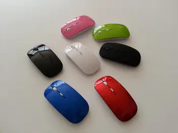 

USB Wireless Slim Mouse Touch Stripe Scroll Magic 2.4G 1200 DPI Optical Mini Mice for Apple Laptop Desktop PC + Retail Box