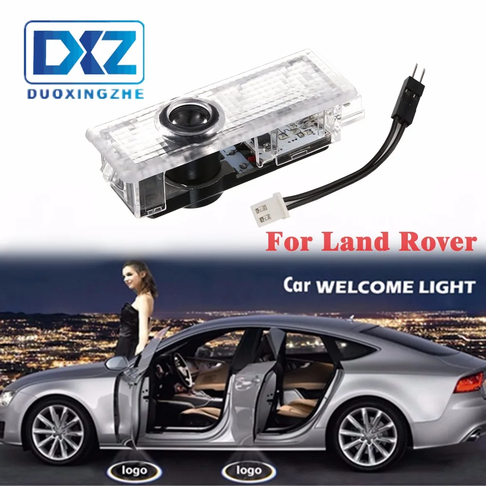 

2Pcs LED Car Door Welcome Laser Projector Logo Door Ghost Shadow Light for Land Rover freelander 2 Range Rover Evoque Discovery4