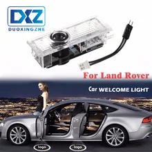 2Pcs LED Car Door Welcome Laser Projector Logo Door Ghost Shadow Light for Land Rover freelander 2 Range Rover Evoque Discovery4